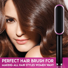 Electric Comb Hair Straightener Black Hair Straightener.
