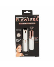 A Portable 2 In 1 Flawless Eyebrow, Face, Lips, Nose Hair Trimmer for Men & Women