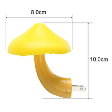 Mushroom Night Lights Energy Saving Wall Lamp