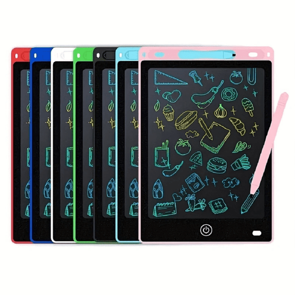 LCD Writing Tablet : 16 Inch Colorful Drawing Tablet Kids Erasable Writing Pad Learning Birthday Gifts