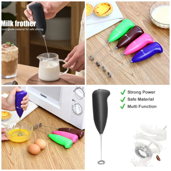 Durable Drink Mixer Handheld Coffee Blender, Electric Milk Further.
