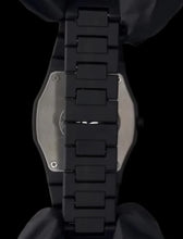 Modern Black Arabic Aura Watch, Lightweight Fiber Body with Arabic Dial, Black AURA Watch