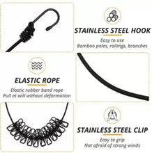 Portable Clothesline with 12 Clothespins