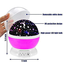 Galaxy Sky Star Master Projector Night Light - 360 Rotation Starry Sky Projector Night Lamp