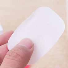 Mini Portable Travel Soap Paper Sheets Disposable Hand Washing Bath Scented Paper Soap
