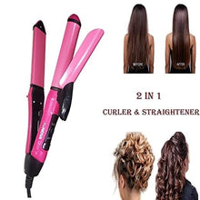 2 in 1 Straightener Curler and Straightener