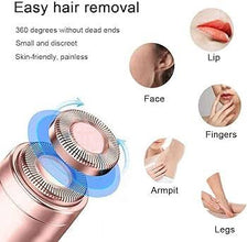 A Portable 2 In 1 Flawless Eyebrow, Face, Lips, Nose Hair Trimmer for Men & Women