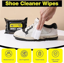 Shoe Wipes Quickly Remove Dirt & Stains - (1Pack of 80pcs)