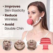 Facial Yoga for Skin Tighten Firm, Jaw Exerciser, Double Chin Breathing Exercise Device Jaw Face Slimmer