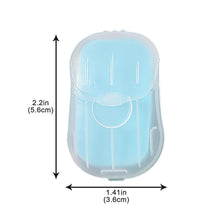 Mini Portable Travel Soap Paper Sheets Disposable Hand Washing Bath Scented Paper Soap
