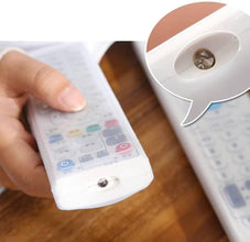 Silicone TV & Air Condition Remote Control Cover Protection Pouch Waterproof Fluorescence Dust Remote Control Cover(S,L)