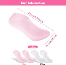 Silicon Gel Moisturizing Sock Pedicure Socks For Dry Cracked Feet Heel And Soften Rough Skin (Pair)