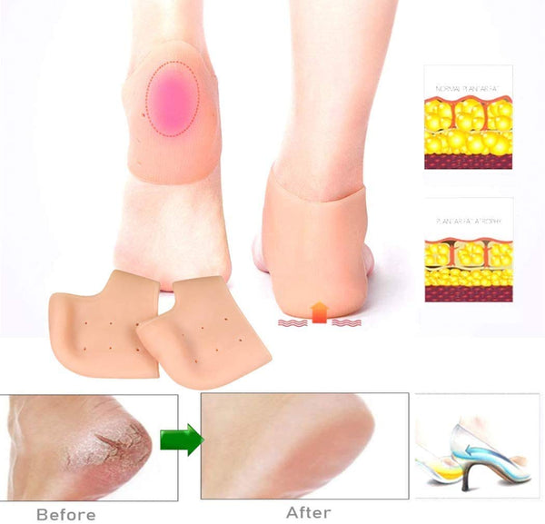 Silicone Half Heel Protector For Men & Women (Half Heel)