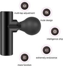 Massage Gun Deep Tissue for Pain Relief with 4 Massage Heads & 6 Speeds