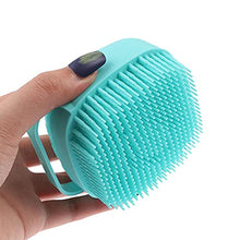Silicone Bath Body Brush, Exfoliating Body Scrub Brush with Soap Dispenser
