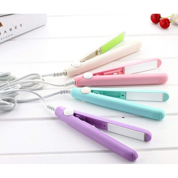 Mini Professional Hair Straighteners Flat Iron Specially Designed for Teen (Multi color)