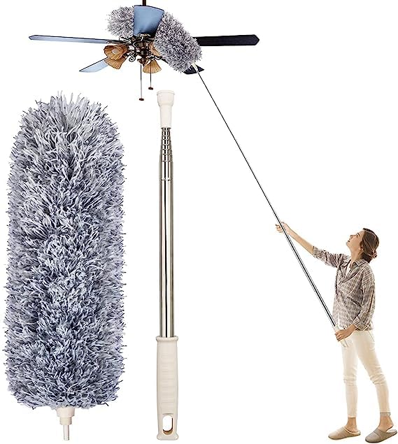 Long Handle Microfiber Feather Ceiling Duster
