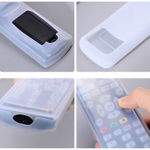Silicone TV & Air Condition Remote Control Cover Protection Pouch Waterproof Fluorescence Dust Remote Control Cover(S,L)