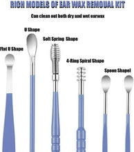 6 pcs Ear Wax Removal Kit-Stainless Steel Tool