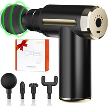 Massage Gun Deep Tissue for Pain Relief with 4 Massage Heads & 6 Speeds