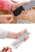 Silicone TV & Air Condition Remote Control Cover Protection Pouch Waterproof Fluorescence Dust Remote Control Cover(S,L)