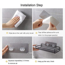 Self-adhesive Wall-Mounted Iron Shelf