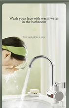 Tankless Electric Hot Water Heater Faucet, Digital Display, Instant Electric Water Geyser for Bathroom Household