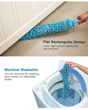 Flexible Fan Cleaning Duster for Multi-Purpose Cleaning with Long Rod