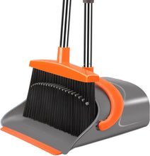 Attachable Broom With Dustpan