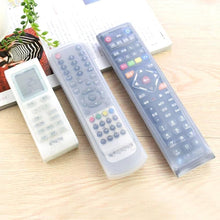 Silicone TV & Air Condition Remote Control Cover Protection Pouch Waterproof Fluorescence Dust Remote Control Cover(S,L)