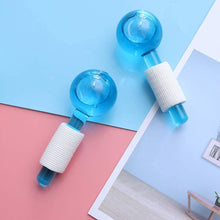 Ice Roller Globes Facial Roller Cold Skin Massagers Crystal Glass Ball