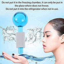 Ice Roller Globes Facial Roller Cold Skin Massagers Crystal Glass Ball