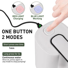 5 Gallon Foldable Water Dispenser, USB Charging Portable Electric Water Bottle Pump with Switch Universal