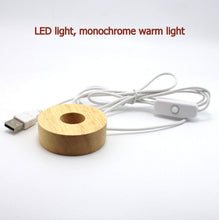 Modern 3D Crystal Galaxy Lamp with USB charging