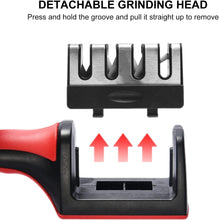 Adjustable 4 in 1 Manual Knives and Scissor Sharpener