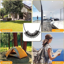 Portable Clothesline with 12 Clothespins