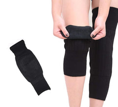 Winter Warm Knee Pads for Men And Women - Wool Material, Hand Washable, Elastic, No Feathers (Pair)