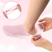 Silicon Gel Moisturizing Sock Pedicure Socks For Dry Cracked Feet Heel And Soften Rough Skin (Pair)