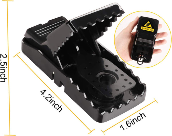 Trap, Mice Traps Indoor and Outdoor, Humane Small Mouse Snap Trap, Reusable Mouse Catcher