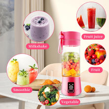 Portable Blender with USB Rechargeable Mini Fruit Juice Mixer, Personal Size Blender