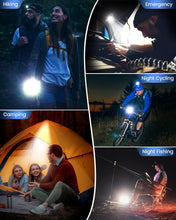 8 in 1 Led Light with Lighter, Bottle Opener, Magnetic Base and Folding Bracket Mini Cob 800 lumens
