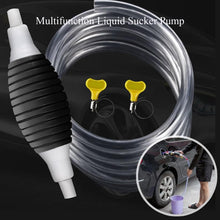 Multifunction Liquid Sucker, Portable Siphon Pump for Gasoline Manual Fuel Transfer Pump