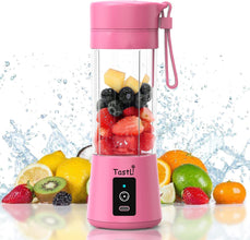 Portable Blender with USB Rechargeable Mini Fruit Juice Mixer, Personal Size Blender