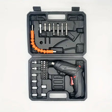 Cordless Screwdriver,1800mAh with 46 Accessories, USB Charger,Compact Box,DIY Gift,Electric Screwdriver Kit with 30 Short Heads,8 Handles