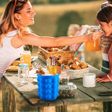 2 in 1 Large Silicone Ice Cube Maker