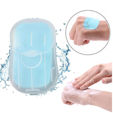 Mini Portable Travel Soap Paper Sheets Disposable Hand Washing Bath Scented Paper Soap
