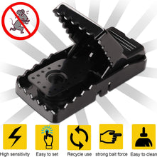 Trap, Mice Traps Indoor and Outdoor, Humane Small Mouse Snap Trap, Reusable Mouse Catcher