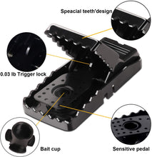 Trap, Mice Traps Indoor and Outdoor, Humane Small Mouse Snap Trap, Reusable Mouse Catcher