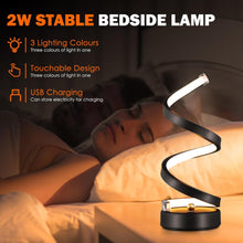 Spiral LED 3 Colors Adjustable Light