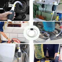 Multifunction Liquid Sucker, Portable Siphon Pump for Gasoline Manual Fuel Transfer Pump